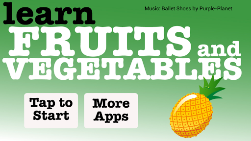 Learn Fruits and Vegetables