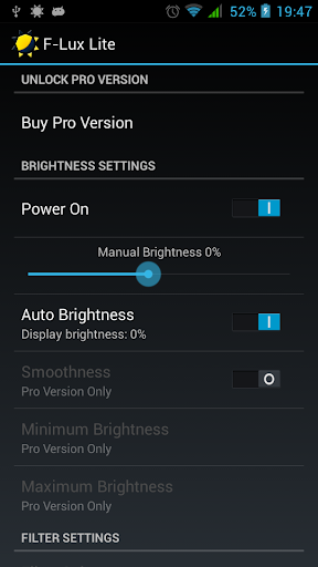 Screen Brightness Control Lite