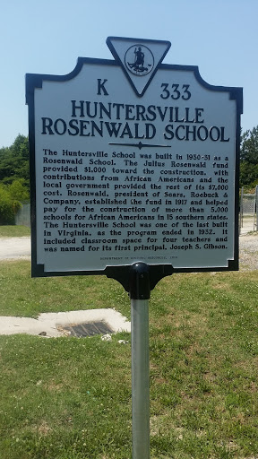 Huntersville Rosenwald School