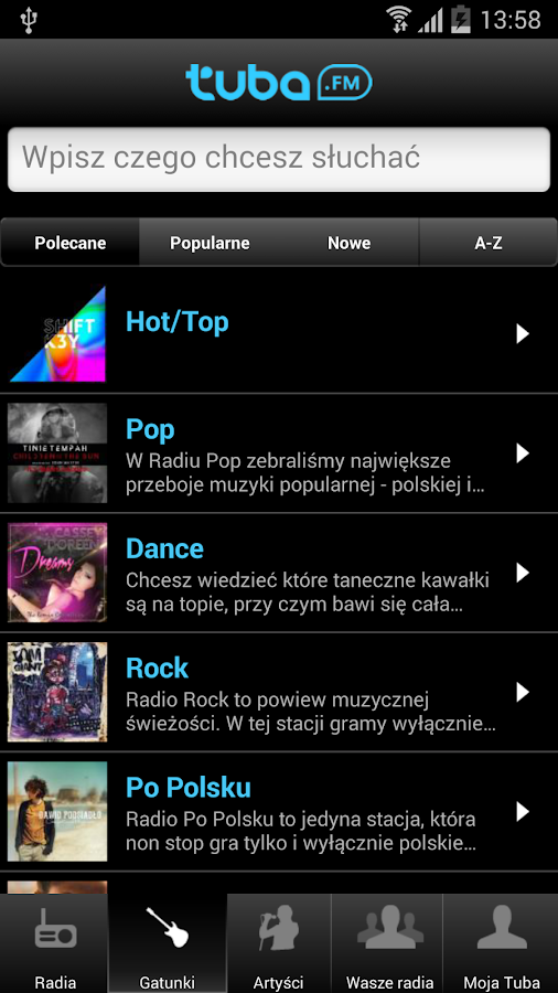Tuba.FM free music and radio Android Apps on Google Play