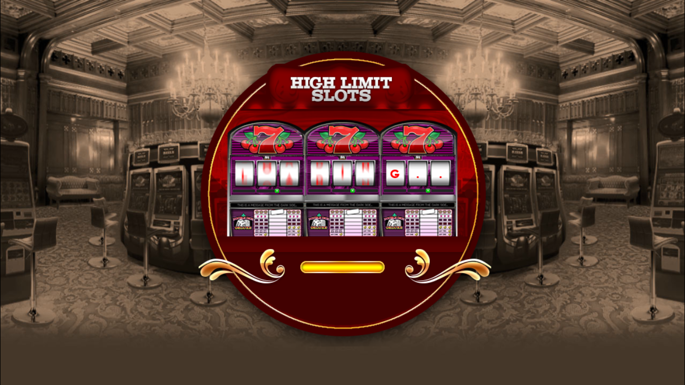 Playing High Limit Slots