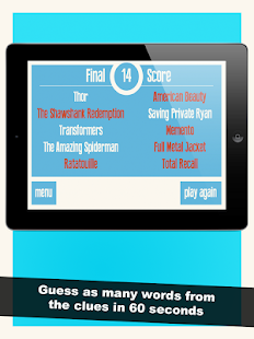 Heads Up Charades! - screenshot thumbnail