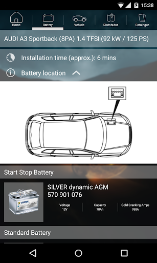 【免費交通運輸App】VARTA® Battery Finder-APP點子