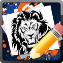 Drawing a Tattoo icon