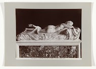 Sculptuur van de slapende Hermaphroditus in de Galleria Borghese