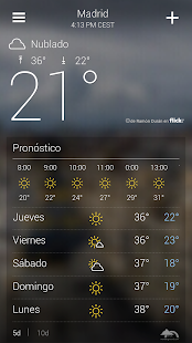 Yahoo! Tiempo - screenshot thumbnail