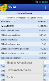 Wynagrodzenia BruttoNetto Screenshots 2