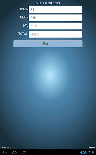【免費生產應用App】Calculadora de IVA - Gratis-APP點子