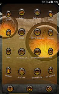 Next Launcher Theme SteampunkO - screenshot thumbnail