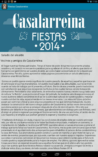 【免費通訊App】Fiestas Casalarreina 2014-APP點子