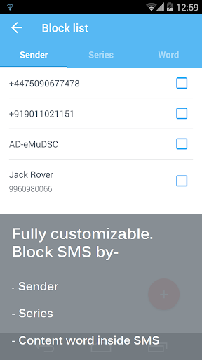 SMS Blocker Clean Inbox