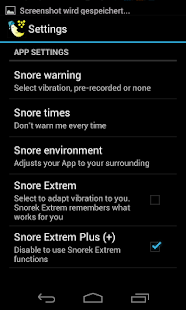 Stop snoring for wearables Screenshots 4