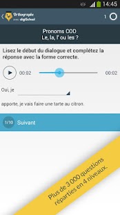 Orthographe avec digiSchool Screen 3