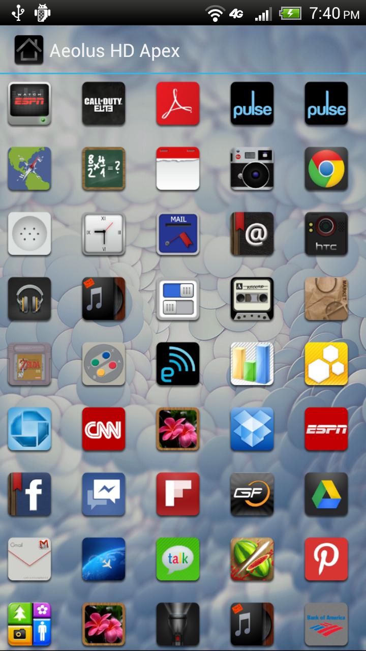 Aeolus HD Apex Icon Pack Screen 2