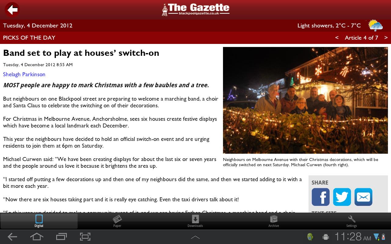 Blackpool Gazette Newspaper Android Apps on Google Play