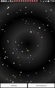 download Twinkling stars live wallpaper free