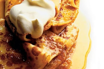Cointreau pancakes