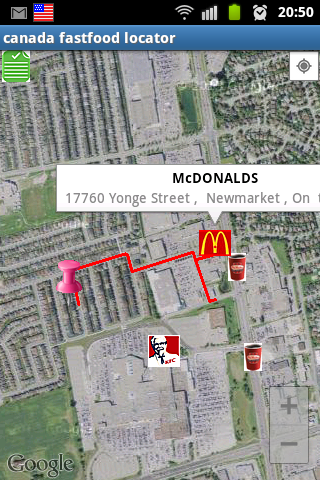 免費下載旅遊APP|Canada Fast Food Locator app開箱文|APP開箱王