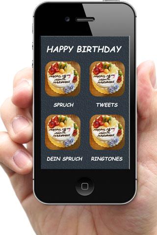 Die Geburtstagssprüche App