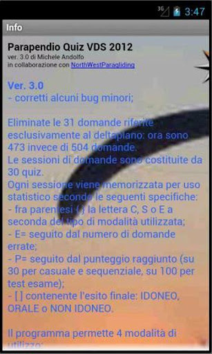 Parapendio Quiz VDS