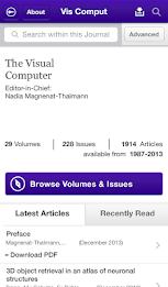 The Visual Computer poster 1