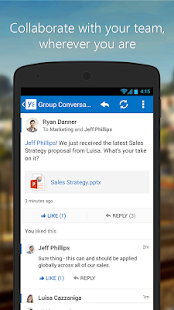 "Yammer App for Android" icon