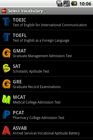 vocabulary android app
