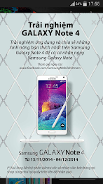 Experience galaxy note 4 poster 1