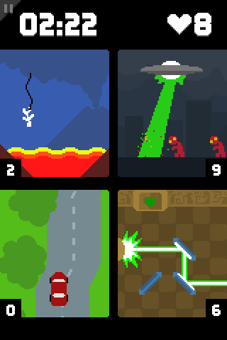 Android application Mini Mix Mayhem screenshort