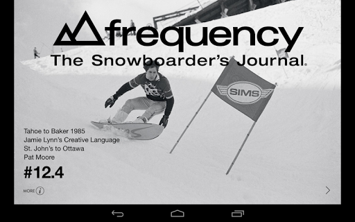 frequency Snowboarders Journal
