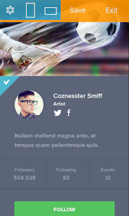 Lastest Tactile - Live App Mockups APK for PC