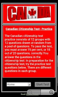 Citizenship Test - Canadian