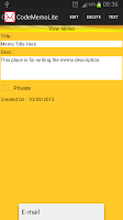 Code Memo Lite APK صورة لقطة الشاشة #3