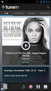 TuneIn Radio Pro - screenshot thumbnail