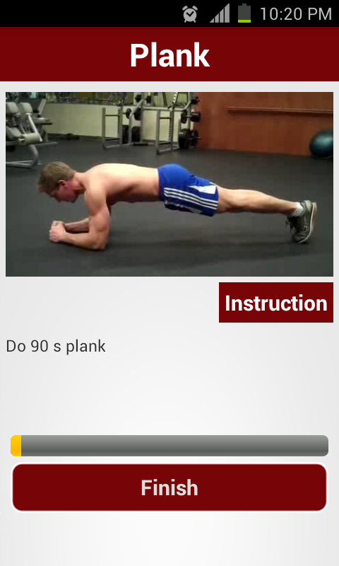30 Day Plank Challenge FREE Screen 3