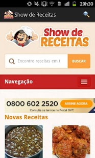 Free Download Show de Receitas APK
