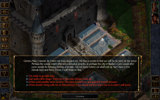 Игра Baldur's Gate Enhanced Edition на Андроид