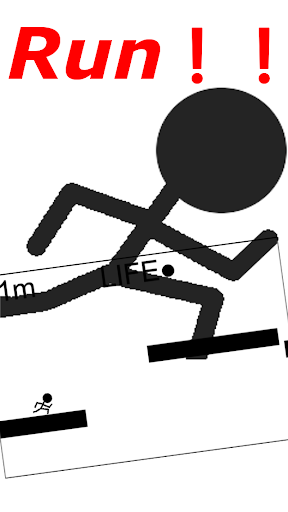 【免費休閒App】Jump!!~2D stick figure action~-APP點子