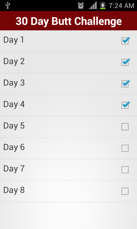 30 Day Butt Challenge FREE Screen 2