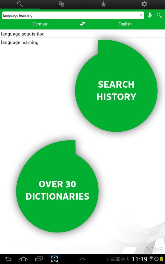 PONS Online Dictionary Android Apps on Google Play