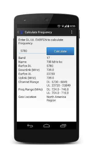 【免費工具App】EARFCN Calculator-APP點子