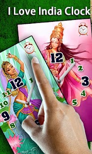 Free I Love India Clock & Alarm LWP APK for PC