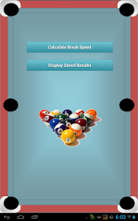 Pool Break Speed Calculator Screenshots 0