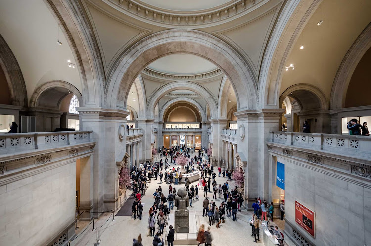 The Metropolitan Museum of Art main hall in New York.