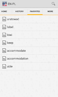 English<>Polish Dictionary TR Screenshots 5