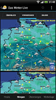 Das Wetter Live - Radar, Warnungen, Wetterbericht APK צילום מסך #4