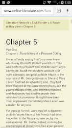 A Room with a View audio/text poster 7