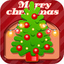 Design Christmas House mobile app icon