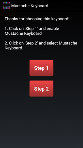 【免費個人化App】Mustache Keyboard-APP點子