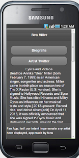 Bea Miller lyrics Screenshots 13